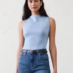 Banana republic soft touch high neck top